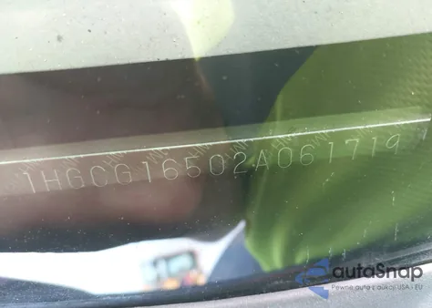 2002 Honda Accord 3.0 Ex из США, поврежденный, VIN 1HGCG16502A061719